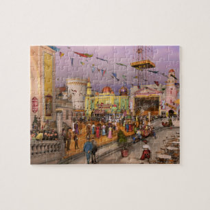 Stad - NY - Alles voor uw vermaak 1905 Legpuzzel