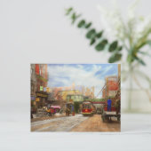 Stad - NY - Broadway op Canal St. 1913 Briefkaart (Staand voorkant)