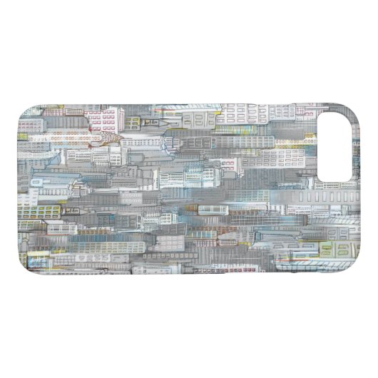 stad NY Case-Mate iPhone Case (Achterkant (Horizontaal))