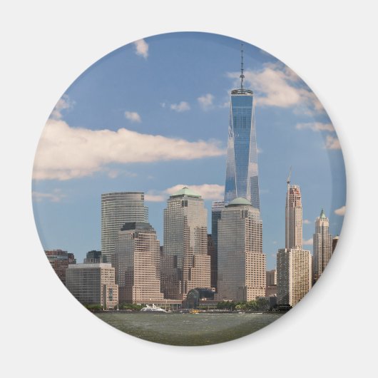 Stad - NY - De kleuren van een stad Magneet (Voorkant)