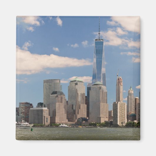 Stad - NY - De kleuren van een stad Magneet (Voorkant)