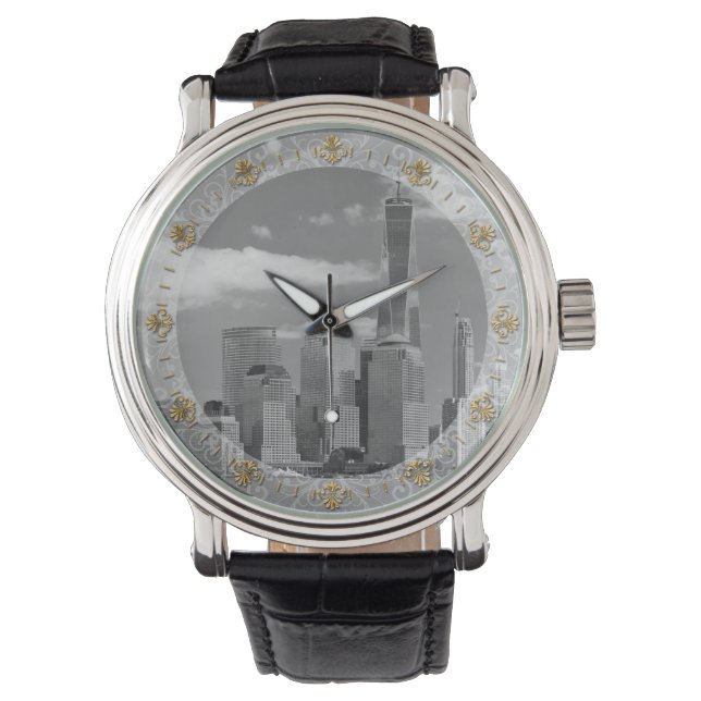 Stad - NY - De schaduwen van een stad Horloge (Voorkant)