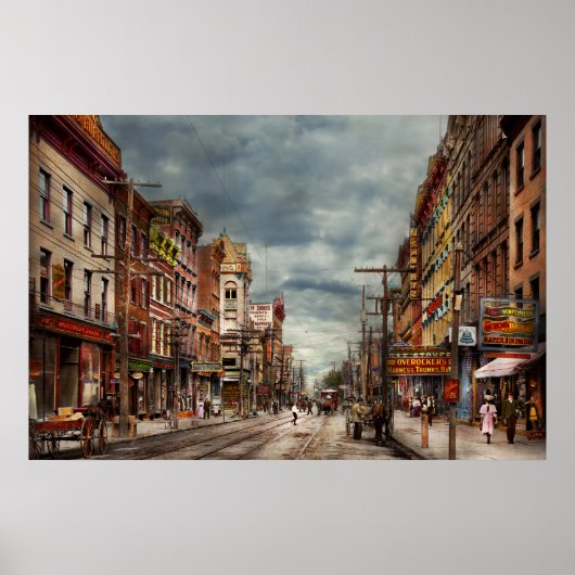 Stad - NY - De steeds veranderende marktplaats 190 Poster (Voorkant)