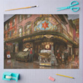 Stad - NY - Ernest Roeber's afe 1908 Tissuepapier (Craft)