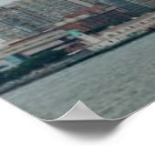 Stad - NY - het financiële district Poster (Hoek)