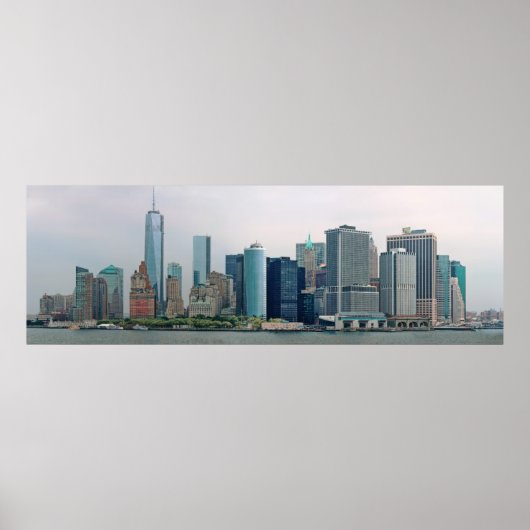 Stad - NY - het financiële district Poster (Voorkant)