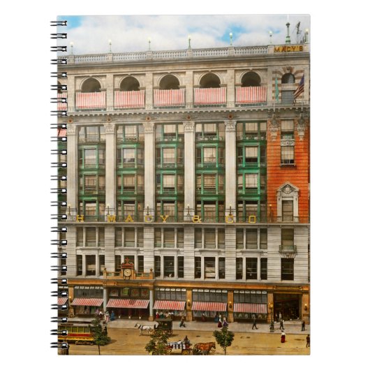 Stad - NY - Modeverklaring 1905 Notitieboek (Voorkant)