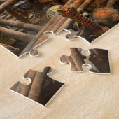 Stad - NY - Pijp doolhof 1891 Legpuzzel (Zijkant)