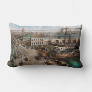 Stad - NY - South Street Seaport - 1901 Kussen