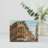 Stad - NY - Tastee en Macy's 1942 Briefkaart (Staand voorkant)