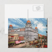 Stad - NY - The Short-living Grand Central 1900 Briefkaart (Voorkant / Achterkant)