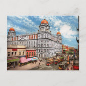 Stad - NY - The Short-living Grand Central 1900 Briefkaart (Voorkant)