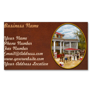 Stad - OH - The Chester Park Club House 1909 Magnetisch Visitekaartje