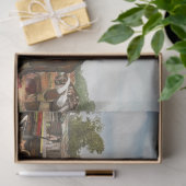 Stad - Oklahoma City OK - Hooverville 1939 Tissuepapier (Geschenk)