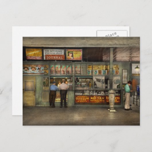 Stad - Oklahoma OK - Een tijdschrift voor de rit n Briefkaart (Voorkant / Achterkant)