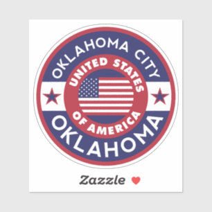 STAD OKLAHOMA STICKER