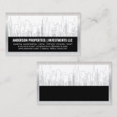 Stad | Onroerend goed Visitekaartje (Voorkant / Achterkant)