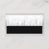 Stad | Onroerend goed Visitekaartje (Achterkant)