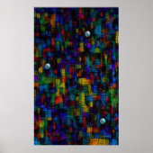 Stad op de heuvel poster (Voorkant)