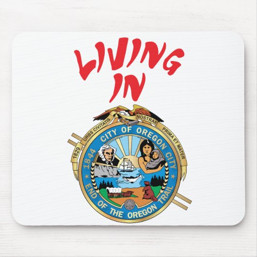 Stad Oregon Muismat (Voorkant)