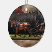 Stad - PA - Je moet van Lancaster houden Keramisch Ornament (Links)