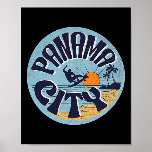 Stad Panama _2  Poster (Voorkant)