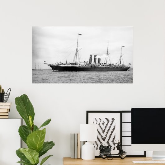 Stad Parijs Poster (Thuiskantoor)