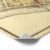 Stad Parkersburg, West Virginia Poster (Hoek)