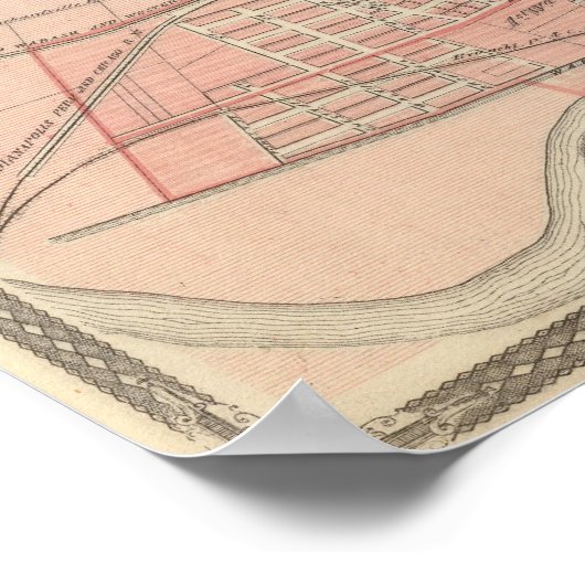 Stad Peru, Miami Co Poster (Hoek)