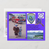Stad Petersburg, Alaska Briefkaart (Voorkant / Achterkant)