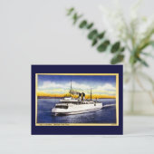 Stad Petoskey, Michigan State Ferry Briefkaart (Staand voorkant)