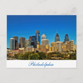 Stad Philadelphia Briefkaart