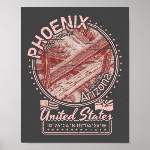 STAD PHOENIX ARIZONA - HOENIX STAD POSTER