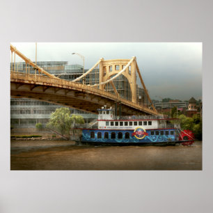 Stad - Pittsburg PA - Geweldige herinneringen Poster