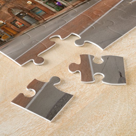 Stad - Pittsburgh PA - laat lopend Legpuzzel (Zijkant)