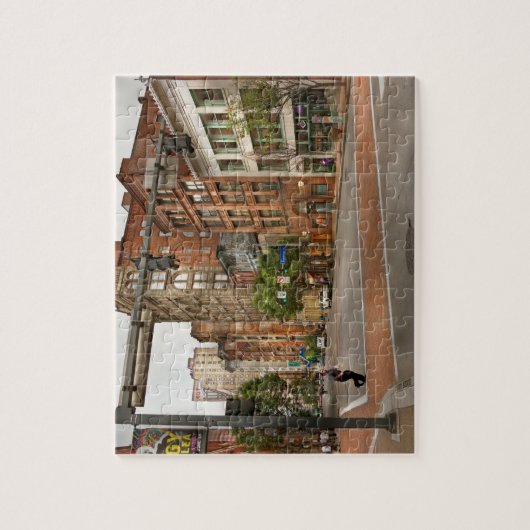 Stad - Pittsburgh PA - laat lopend Legpuzzel (Verticaal)