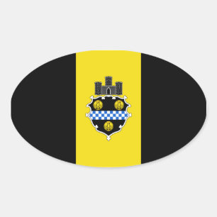 Stad Pittsburgh Sticker