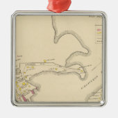 Stad Portsmouth 2 Metalen Ornament (Voorkant)