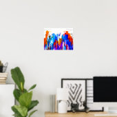 Stad Poster (Thuiskantoor)