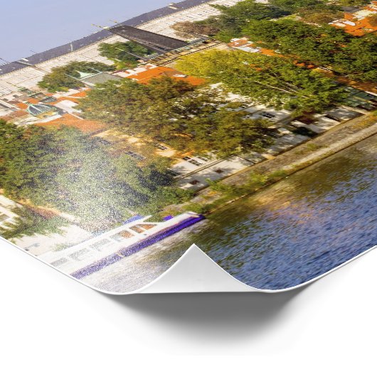 Stad Praag Foto Afdruk (Hoek)