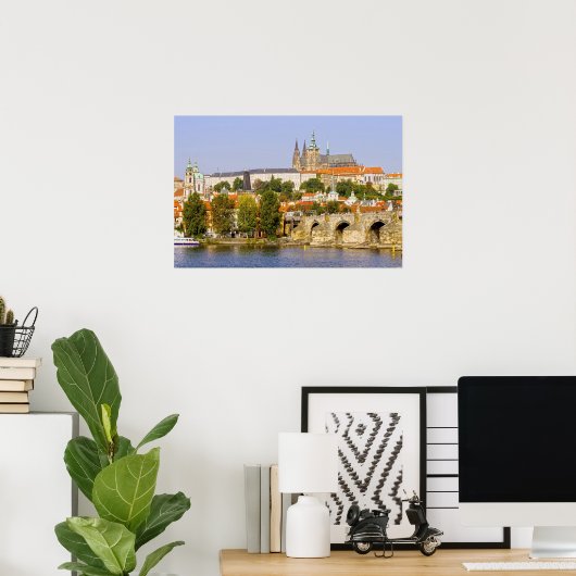 Stad Praag Poster (Thuiskantoor)