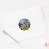 Stad - Providence, RI - Het Capitool Ronde Sticker (Envelop)