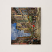 Stad - Providence RI - Leven in de stad 1906 Legpuzzel (Verticaal)