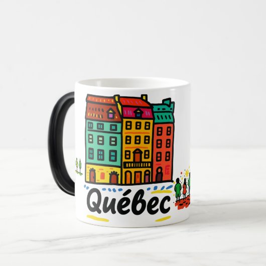 Stad Quebec Magische Mok (Voorkant links)