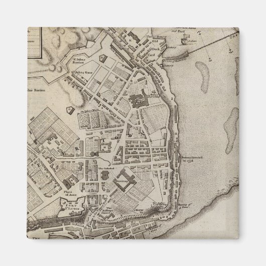 Stad Quebec Magneet (Voorkant)