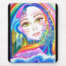 Stad Rainbow Rhapsody Fantasy Art Mousepad