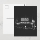 Stad Reno Briefkaart (Voorkant / Achterkant)