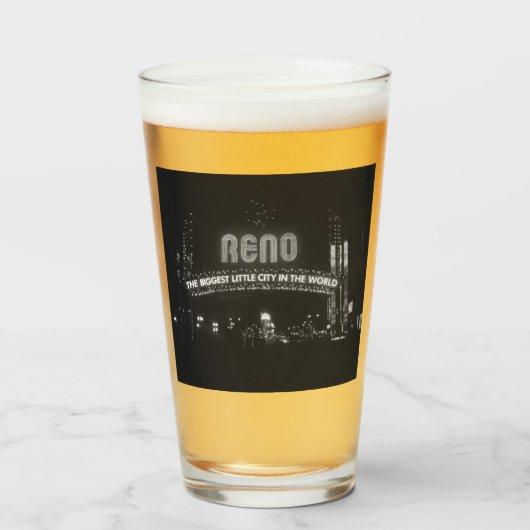 Stad Reno Glas (Voorkant gevuld)