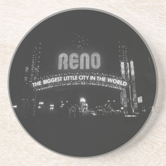 Stad Reno Zandsteen Onderzetter (Voorkant)