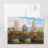 Stad - RI - Providence - The city of Providence Briefkaart (Voorkant / Achterkant)